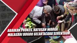 Video Ratusan Warga Malasari Bogor Gelar Acara Seren Taun Abaikan Protokol Kesehatan<