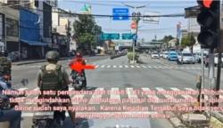 Kasus Ambulans Dihalangi Pemotor Berseragam Berakhir Damai