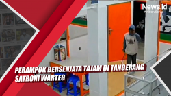 Video Perampok Bersenjata Tajam di Tangerang Satroni Warteg