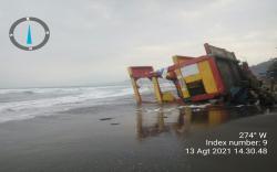 Alat Deteksi Dini Tsunami Hilang Pascapos Balawista Palabuhanratu Ambruk Diempas Gelombang