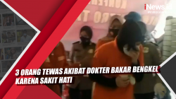 Video 3 Orang Tewas akibat Dokter Bakar Bengkel karena Sakit Hati