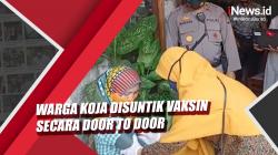 Video Warga Koja Jakut Disuntik Vaksin Secara Door to Door