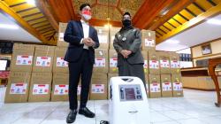Gibran Bantu Alat Produksi Oksigen Portabel untuk Wilayah di Soloraya 