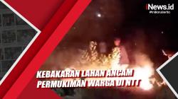 Kebakaran Lahan Ancam Permukiman Warga di NTT