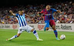 Bantu Barcelona Bantai Real Sociedad, Martin Braithwaite Ukir Sejarah di Liga Spanyol