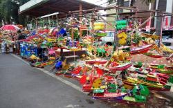 Tradisi Agustusan di Jalan Merdeka Palembang, Telok Abang di Atas Kapal Perang <