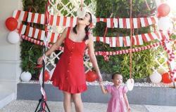 HUT RI ke-76, Seru dan Kompaknya Shandy Aulia Lomba Makan Kerupuk Bareng Anak di Rumah