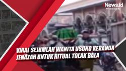 Video Viral Sejumlah Wanita Usung Keranda Jenazah untuk Ritual Tolak Bala