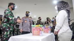 Panglima TNI Apresiasi Tenaga Kesehatan RSDC Wisma Atlet Kemayoran