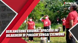 Video Berlangsung Khidmat, Upacara Ini Dilakukan di Pinggir Sungai Ciliwung