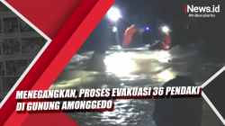 Video Menegangkan, Proses Evakuasi 36 Pendaki di Gunung Amonggedo