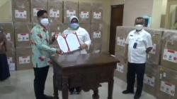 Gibran Serahkan Bantuan 100 Konsentrator Oksigen ke Pemkab Sragen