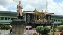 Tepat di Hari Kemerdekaan, Korem 102 Panju Panjung Resmikan Patung Garuda dan Jenderal Sudirman<