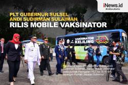 Plt Gubernur Sulsel Andi Sudirman Sulaiman Rilis Mobile Vaksinator