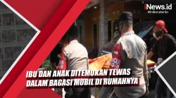 Video Ibu dan Anak Ditemukan Tewas dalam Bagasi Mobil di Subang, Polisi Langsung Olah TKP
