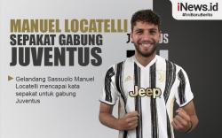 Infografis Manuel Locatelli Sepakat Gabung Juventus