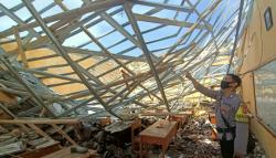 Pembelajaran Tatap Muka Terhenti Gegara Kelas Sekolah di Sukabumi Ambruk