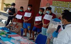 Berantas Narkoba di Tengah Pandemi, Polda Sumsel Tangkap 47 Tersangka di Sejumlah TKP<