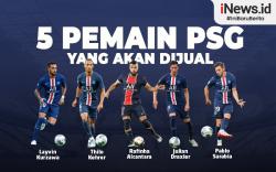 Infografis 5 Pemain yang Bakal Dibuang PSG