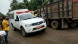 Tragis, Ibu Hamil di Tanjab Timur Meninggal Gegara Terjebak Macet Jalan Rusak