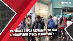 Video Kapolres Depok Pastikan Tak Ada Ledakan Bom di Mal Margo City