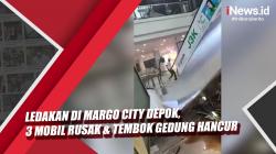 Video Ledakan di Margo City Depok, 3 Mobil Rusak dan Tembok Gedung Hancur