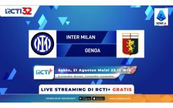 Live Streaming RCTI+ Sabtu Malam: Inter Milan Vs Genoa