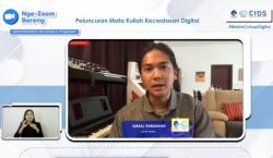 Diskusi Kecerdasan Digital, Iqbaal Ramadhan Jelaskan Alasan Pentingnya Cakap Digital