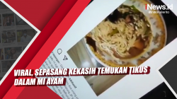 Video Viral, Sepasang Kekasih Temukan Tikus dalam Mi Ayam