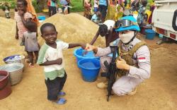 Kisah Personel Polda Sumsel Bertugas di Afrika Tengah<