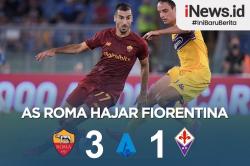 Infografis AS Roma Hajar Fiorentina