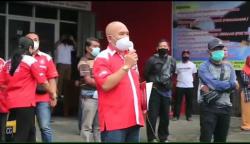 Protes PPKM Diperpanjang, Puluhan Pelaku Usaha Geruduk Kantor Bupati Semarang