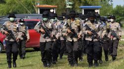 Persiapan Misi Perdamaian PBB, Satgas FPU 3 Minusca Gelar Latihan di Lampung