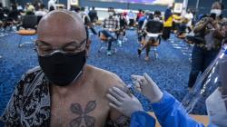 Polres Belitung Timur Lanjutkan Vaksinasi Presisi