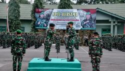 Pimpin Apel Perdana, Pangdam Pattimura Puji Kinerja Mayjen Jeffry Rahawarin