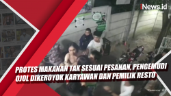 Video Protes Makanan Tak Sesuai Pesanan, Pengemudi Ojol Dikeroyok Karyawan dan Pemilik Resto