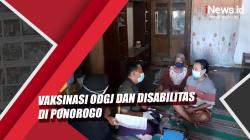 Video Tim Medis Bersama TNI-Polri Datangi Rumah Warga ODGJ dan Disabilitas untuk Vaksinasi