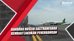 Video Bandara Husein Sastranegara Kembali Lakukan Penerbangan usai Harga Tes PCR Turun<