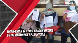 Video Emak-Emak Tertipu Arisan Online, Total Kerugian Rp1,5 Miliar