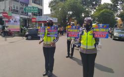 Polres Cimahi UJi Coba Ganjil Genap di Jalan Amir Mahmud dan Ganda Wijaya