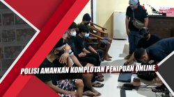 Video Polisi Amankan Komplotan Penipuan Online di Sidrap