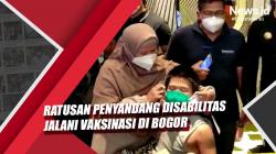 Video Ratusan Penyandang Disabilitas Jalani Vaksinasi di Bogor