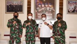 Kunjungi Gubernur Maluku, Pangdam Pattimura Siap Bersinergi      