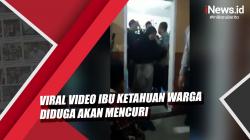 Video Viral Ibu Ketahuan Warga Diduga Akan Mencuri di Sukabumi<