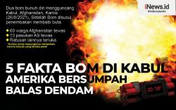 Infografis 5 Fakta Bom di Kabul Tewaskan Puluhan Orang, Amerika Bersumpah Balas Dendam