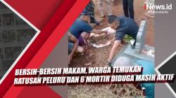 Video Warga di Kuningan Temukan Ratusan Peluru dan 6 Mortir Diduga Masih Aktif
