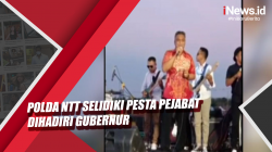 Video Polda NTT Selidiki Pesta Pejabat Dihadiri Gubernur