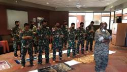 Saat Pasukan Taifib TNI AL Sholat Jumat di Markas Marinir AS Bikin Hati Bergetar