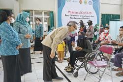 Gebyar Vaksinasi Ditutup, Hari Ini IKA Unpad Vaksin Kelompok Disabilitas di SLB Cicendo