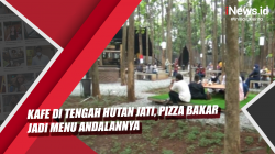 Video Kafe di Tengah Hutan Jati, Pizza Bakar Jadi Menu Andalannya